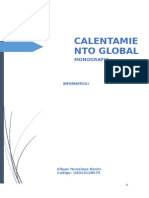 Calentamiento Global Monografia