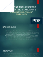 Presentation of Financial Statements Standard for Philippine Public Sector