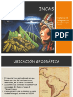 Incas y Territorio