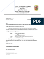 Surat Panggilan in House Training PSV KSSR THN 5 2014