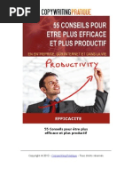 55 Conseils Pour Etre Plus Efficace Et Plus Productif(1)