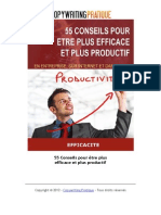 55 Conseils Pour Etre Plus Efficace Et Plus Productif