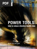 Powertools - How To Reduce Vibration Risks INDG338