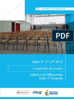  Preguntas Saber 3 Lenguaje 2015 Colegio Benjamin Franklin