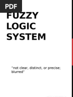 Fuzzy Logic