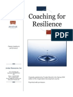 Coaching For Resilience - Article