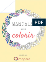 E-book Mandalas Para Colorir