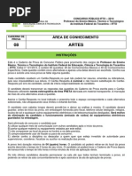 Caderno de Prova Ifto