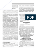 DLeg 1225 Que Modifica La La Ley 29090 Ley de Regulación de Habilitaciones Urbanas y Edificaciones