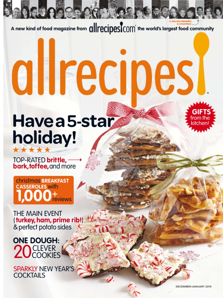 Allrecipes - January 2015 USA | PDF | Broccoli | Foods
