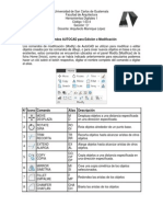 Comandos Autocad para Edición o Modificación