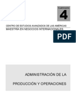 Administracion de La Produccion y Operaciones