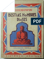 Bestias, Hombres, Dioses - Ferdinand Ossendowsky