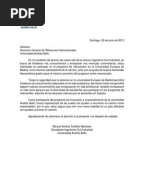 Modelo Carta Motivacion