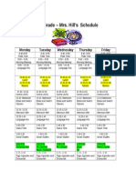 2015-16 Schedule