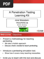 Penetration Testing Learning Kit