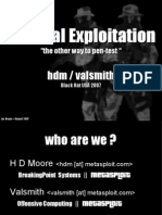 Tactical Exploitation Black Hat 2007