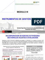 Instrumentos de Gestion Ambiental