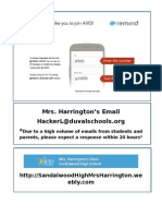 Mrsharringtons Contact Flyer