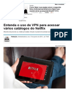 Entenda o Uso de VPN Para Acessar Vários Catálogos Do Netflix - Notícias - Tecnologia - Administradores