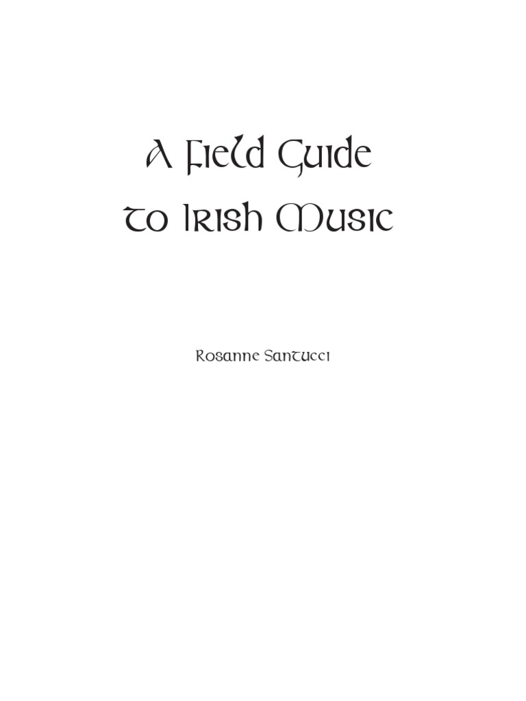 Irish Music Guide to Tunes, Chords & Ornamentation PDF Folk Music