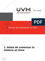 Manual Estudiante UVM en Línea