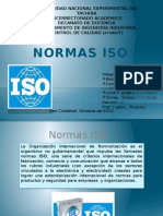 Normas ISO. Control de Calidad