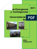 Plan de Emergencias Candelaria PDF