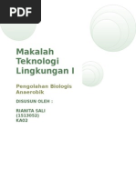 Download Makalah Tekling Pengolahan Limbah Secara Biologi Anaerobik by Rianita Sali SN282763086 doc pdf