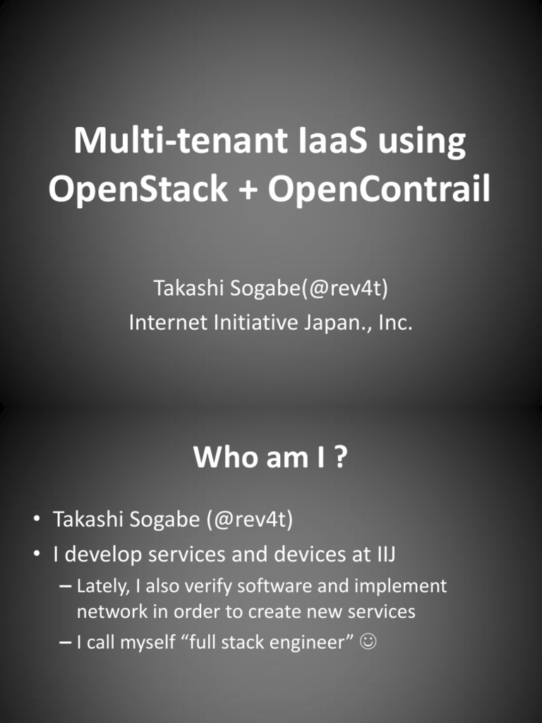 Openstack Users Ja Sogabe e | PDF | Router (Computing) | Open Stack