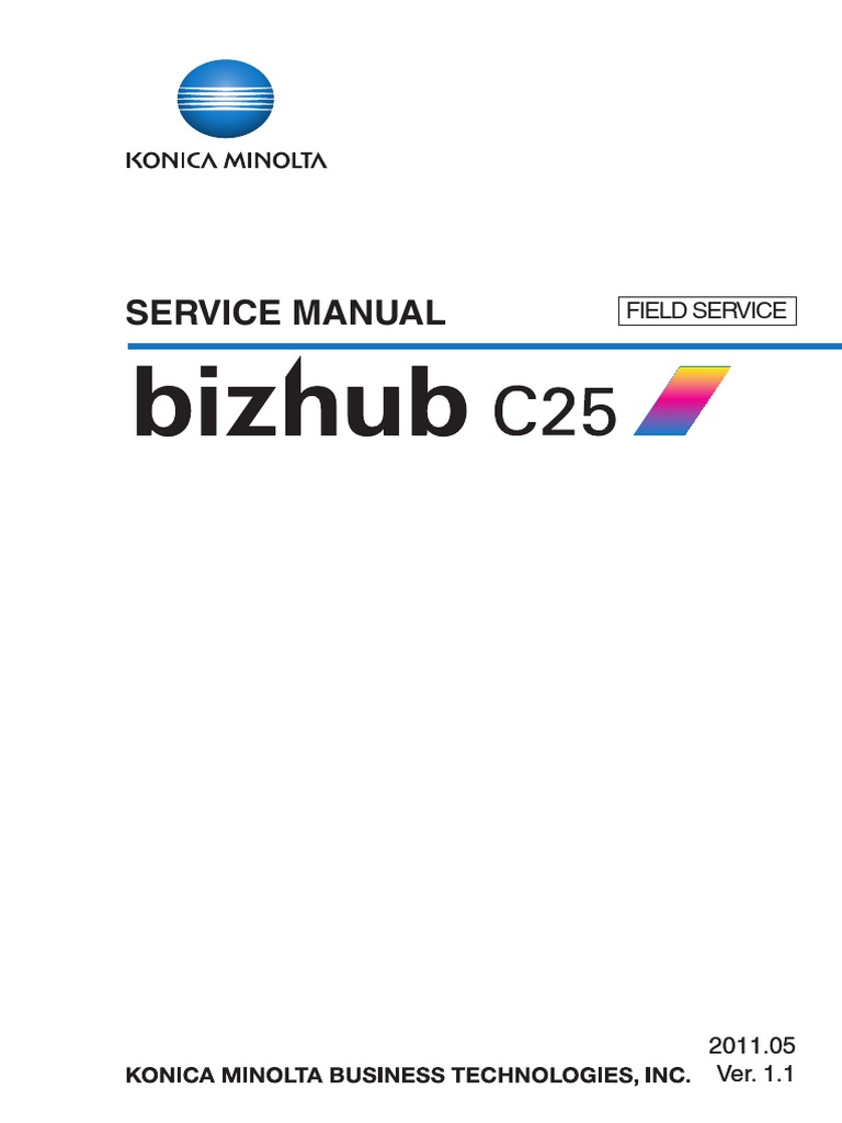 Konica-Minolta Bizhub C25 fsm.pdf | Ac Power Plugs And Sockets | Electrical  Connector