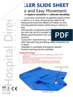 Hospital Direct Roller Slide Sheet