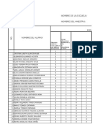 Diagnostico Tercer Grado