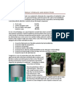 Mesophilic Storage And Reduction