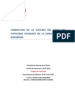 Cubertura de La Vacuna VPH PDF