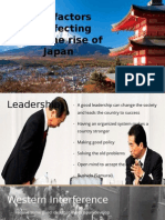 4 factors affecting the rise of japan