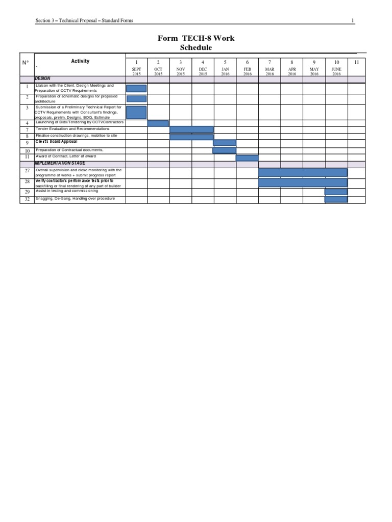 TECH-8 Work Schedule Overview | PDF | Art | Computers