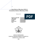 SEM TEM] Scanning dan Transmission Elektron Mikroskop[Judul Kimia Organik] Kimia Organik Dasar[Judul Analisa Kualitatif] Alat Analisa Kualitatif