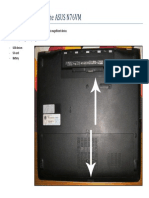 Instruções Desmontagem de ASUS N76VM