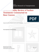 Constructability Review of Surface Treatments