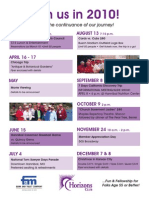 F&M Bank - Horizons Calendar 2010