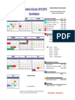 Calendario 2015-16 Guadalajara