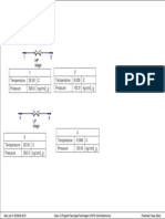 1 HP Stage 2: 1 Temperature Pressure 25.00 300.0 C kg/cm2 - G 2 Temperature Pressure 8.626 105.0 C kg/cm2 - G