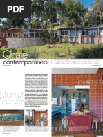 poster arquitetura chalé