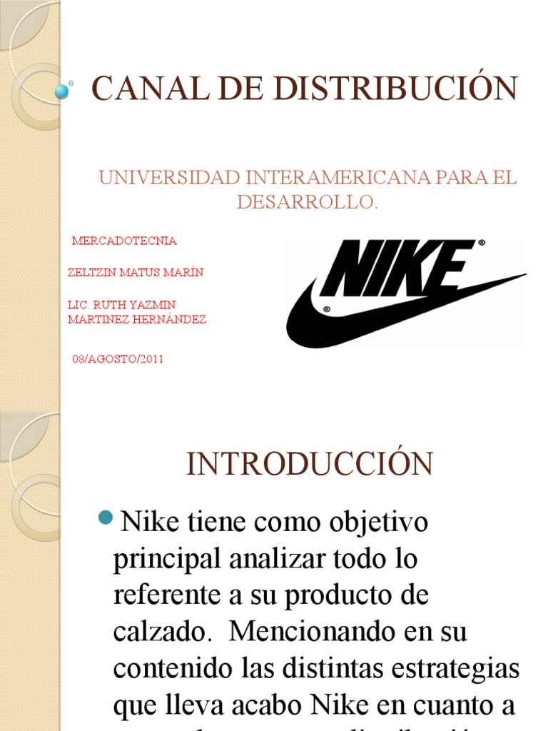 Empresanike 110808085642 Phpapp01 PDF | (comercial) | Nike