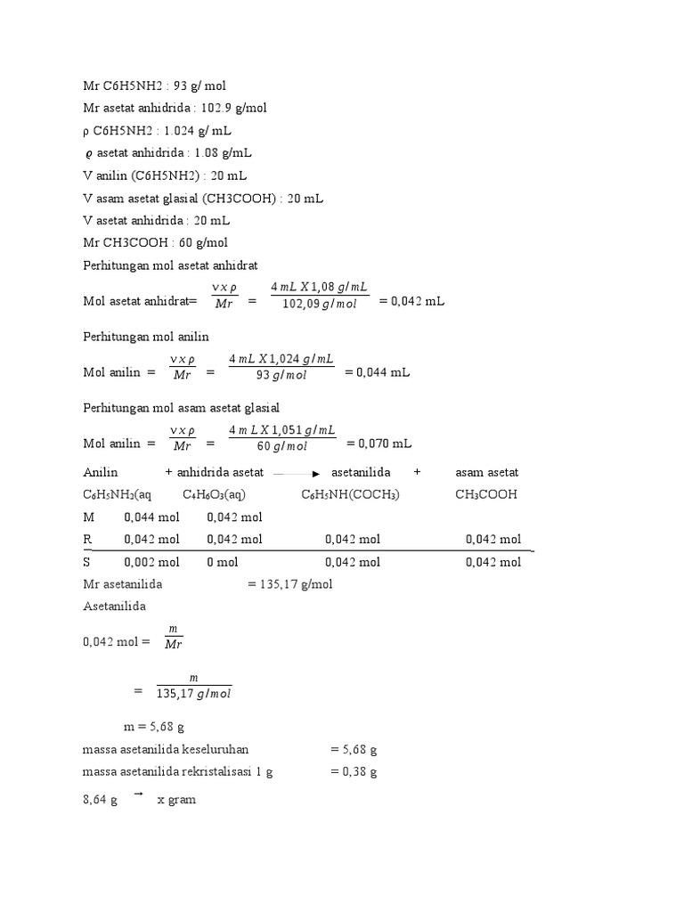 Mr C6h5nh2 Pdf