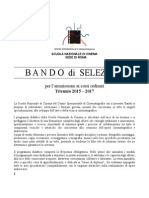 Bando Sede Roma 2015-17 CORRETTO2