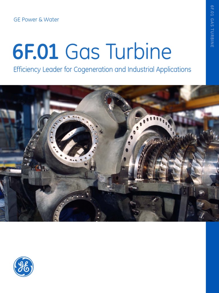 6f01 Fact Sheet | PDF | Gas Turbine | Cogeneration