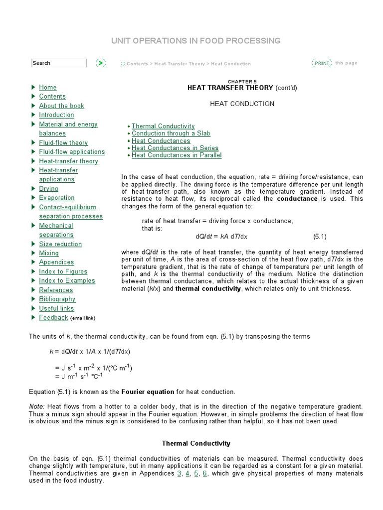 Unit Operations in Food Processing R. L.pdf Thermal Conductivity