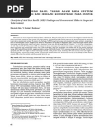 Download Jurnal Analisis Temuan Basil Tahan Asam Pada Sputum Cara Langsung Dan Sediaan Konsentrasi Pada Suspek TB by Eric SN282807269 doc pdf